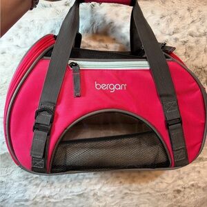 Pet Carrier - Pink and Black NWOT